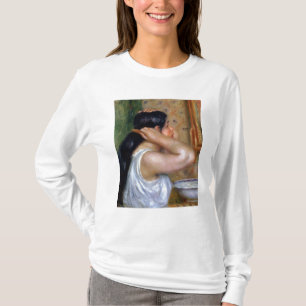 Pierre A Renoir   Girl Combing her Hair T-Shirt
