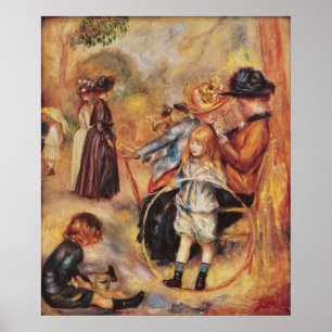 Pierre A Renoir   In the Luxembourg Gardens Poster
