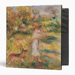 Pierre A Renoir   Landscape with the artist's wife Binder