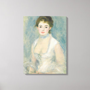 Pierre A Renoir Madame Henriot Canvas Print