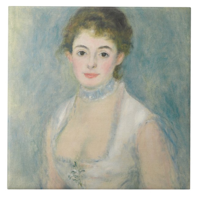 Pierre A Renoir | Madame Henriot Tile (Front)