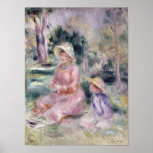 Pierre A Renoir   Madame Renoir and her son Pierre Poster