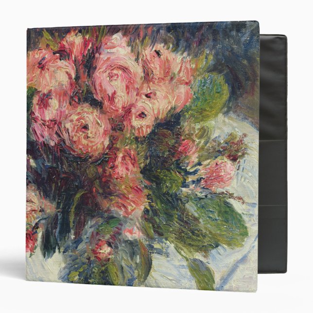 Pierre A Renoir | Moss-Roses Binder (Front/Inside)
