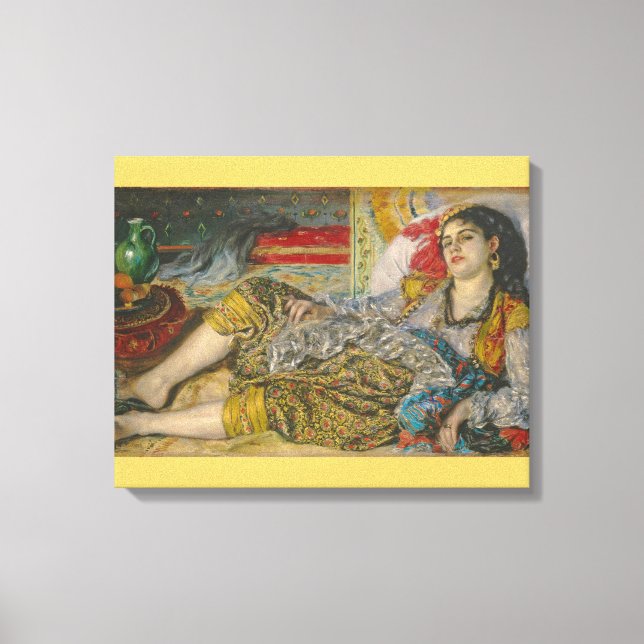 Pierre A Renoir | Olympia Canvas Print (Front)
