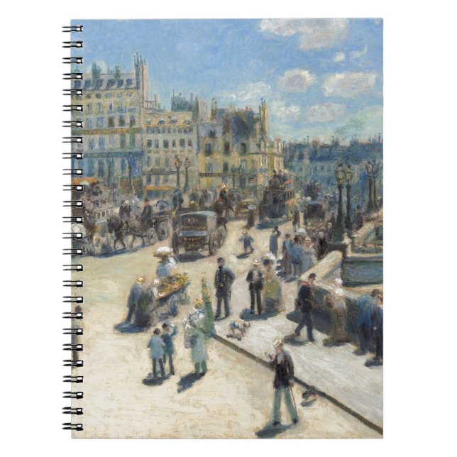 Pierre A Renoir | Pont Neuf, Paris Notebook (Front)