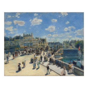 Pierre A Renoir Pont Neuf, Paris Poster