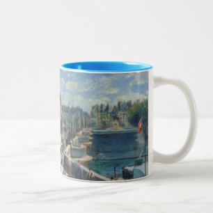 Pierre A Renoir   Pont Neuf, Paris Two-Tone Coffee Mug