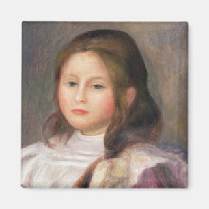Pierre A Renoir Portrait of a Child 2 Magnet