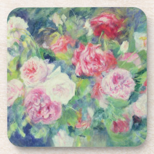Pierre A Renoir   Roses 2 Coaster