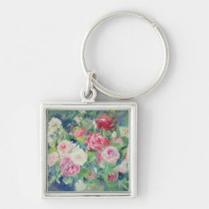 Pierre A Renoir   Roses 2 Keychain