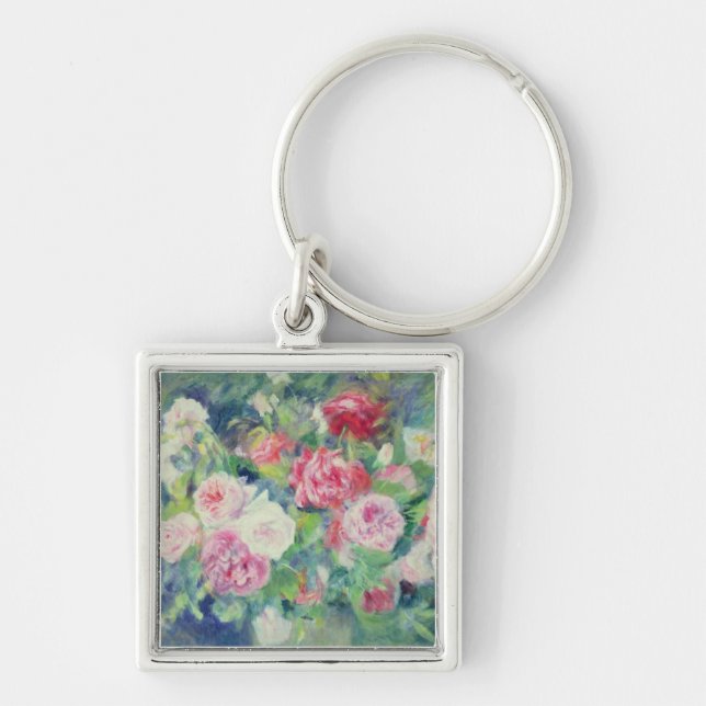 Pierre A Renoir | Roses 2 Keychain (Front)