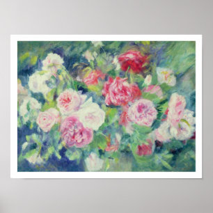 Pierre A Renoir   Roses 2 Poster