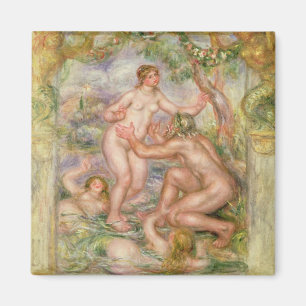 Pierre A Renoir   Saone flowing into the Rhone Magnet