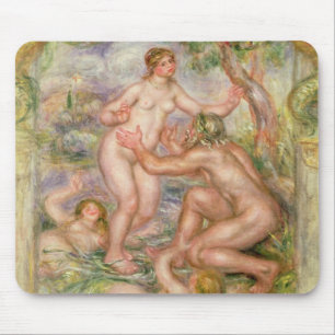 Pierre A Renoir Saone flowing into the Rhone Mouse Pad