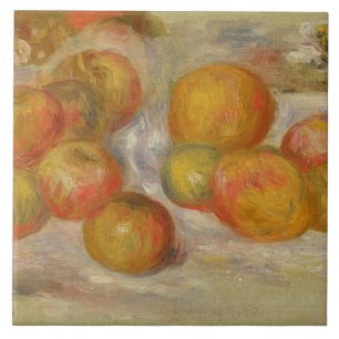 Pierre A Renoir   Still Life with Apples Tile