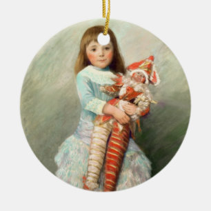 Pierre A Renoir   Suzanne Ceramic Ornament