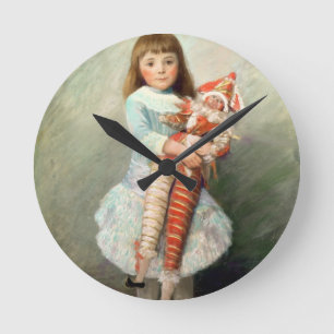 Pierre A Renoir Suzanne Round Clock