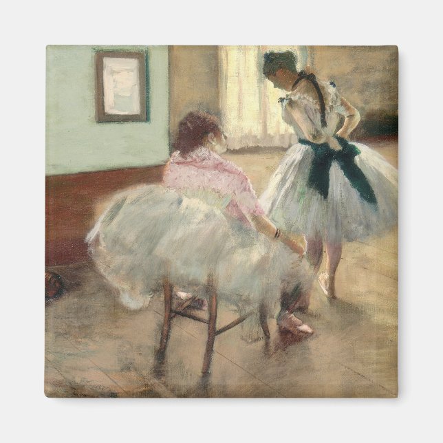 Pierre A Renoir | The Dance Lesson Magnet (Front)