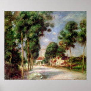 Pierre A Renoir   The Road to Essoyes Poster