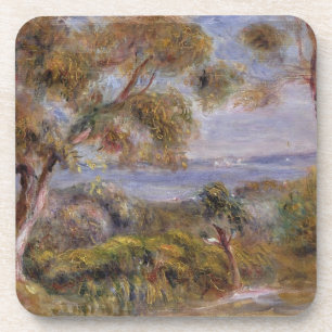 Pierre A Renoir   The Sea at Cagnes Coaster