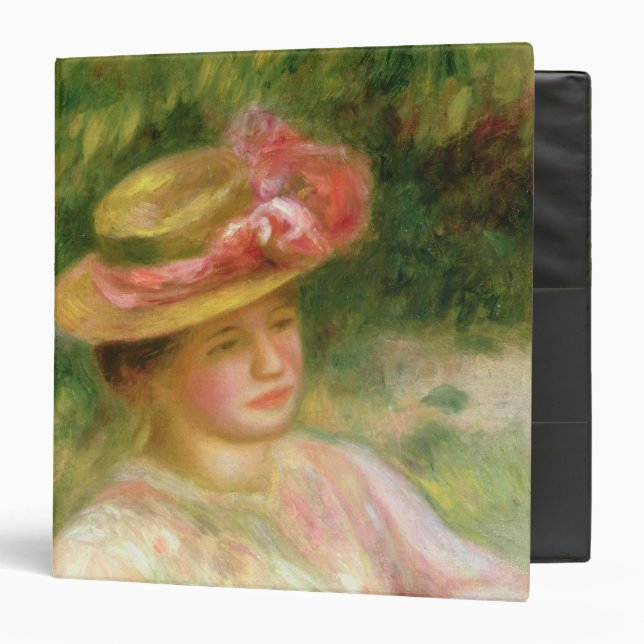 Pierre A Renoir | The Straw Hat Binder (Front/Inside)