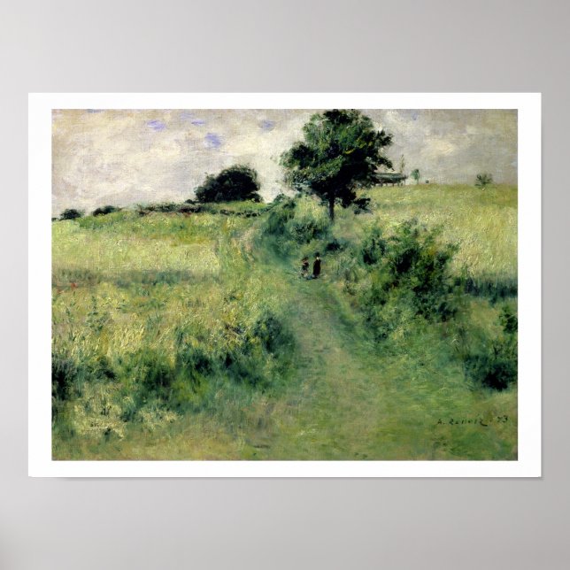 Pierre A Renoir | The Watering-place Poster (Front)