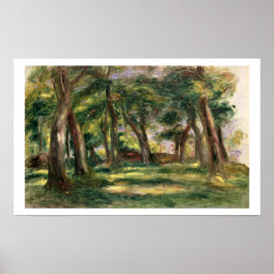 Pierre A Renoir   Trees Poster
