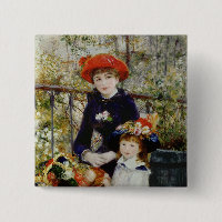 Pierre A Renoir | Two Sisters, or On The Terrace
