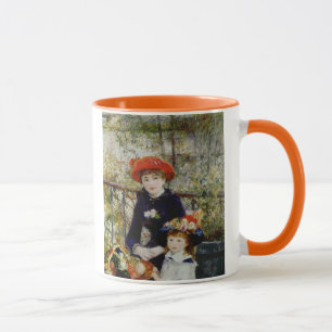 Pierre A Renoir   Two Sisters, or On The Terrace Mug