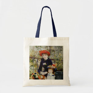 Pierre A Renoir Two Sisters, or On The Terrace Tote Bag