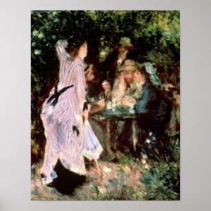 Pierre A Renoir Under the Trees, de la Galette Poster