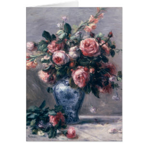 Pierre A Renoir   Vase de Roses