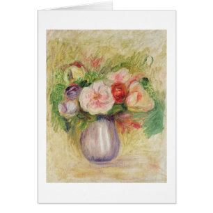 Pierre A Renoir   Vase of Flowers