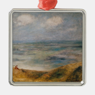 Pierre A Renoir View of the Sea, Guernsey Metal Ornament