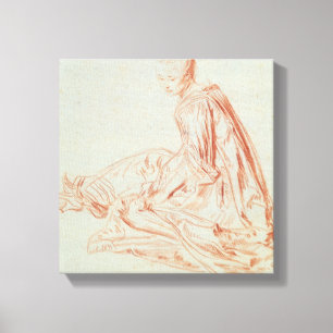 Pierre A Renoir   Woman Smiling Canvas Print