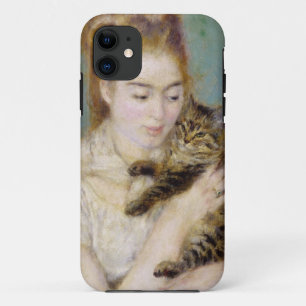 Pierre A Renoir   Woman with a Cat iPhone 11 Case