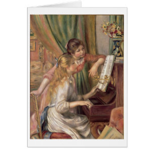 Pierre A Renoir   Young Girls at the Piano