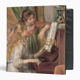 Pierre A Renoir   Young Girls at the Piano Binder