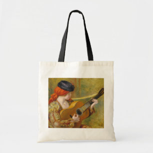 Pierre A Renoir   Young Spanish Woman w/ a Guitar Tote Bag