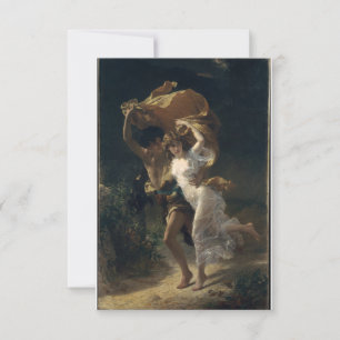 Pierre-Auguste Cot - The Storm Card