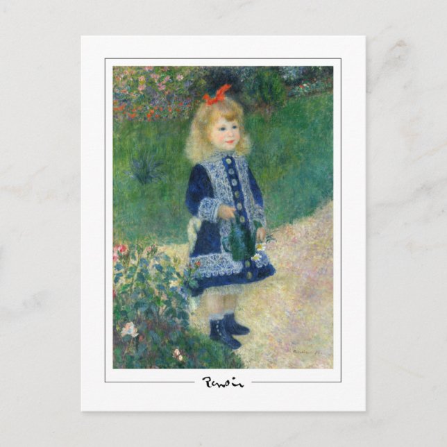 Pierre-Auguste Renoir #1 - Fine Art Postcard (Front)