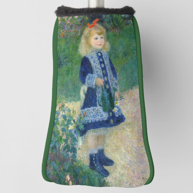 Pierre-Auguste Renoir - A Girl with a Watering Can Golf Head Cover (Rotate 90)