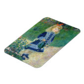 Pierre-Auguste Renoir - A Girl with a Watering Can Magnet (Left Side)