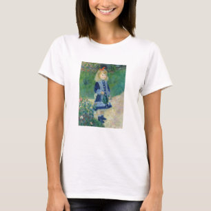 Pierre-Auguste Renoir - A Girl with a Watering Can T-Shirt