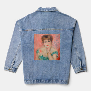 Pierre-Auguste Renoir - Actress Jeanne Samary Denim Jacket