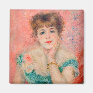 Pierre-Auguste Renoir - Actress Jeanne Samary Magnet