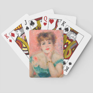 Pierre-Auguste Renoir - Actress Jeanne Samary Playing Cards