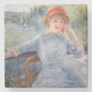Pierre Auguste Renoir - Alphonsine Fournaise Stone Coaster