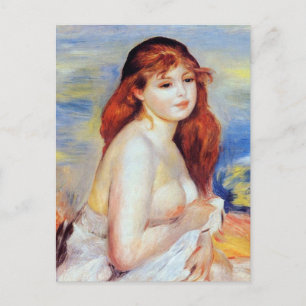Pierre Auguste Renoir - Bather Postcard