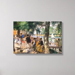 Pierre-Auguste Renoir - Bathing on the Seine Canvas Print